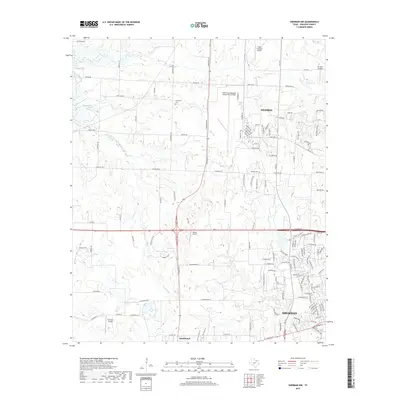 2019 Map of Sherman NW, 2019 Print