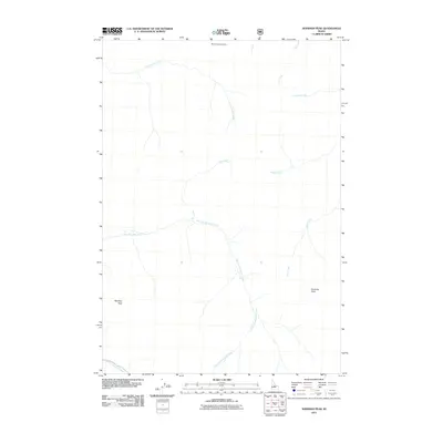 2011 Map of Sherman Peak, 2011 Print