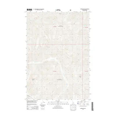 2013 Map of Sherman Peak, 2013 Print