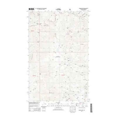 2014 Map of Sherman Peak, 2014 Print