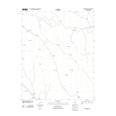 2012 Map of Sherman Peak, 2012 Print