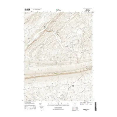 2016 Map of Shermans Dale, 2016 Print
