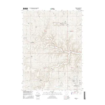 2015 Map of Sherrill, 2015 Print