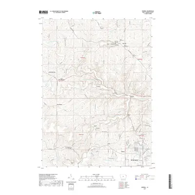 2018 Map of Sherrill, 2018 Print