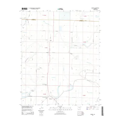2014 Map of Sherrill, 2014 Print