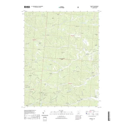 2019 Map of Sherritts, 2019 Print