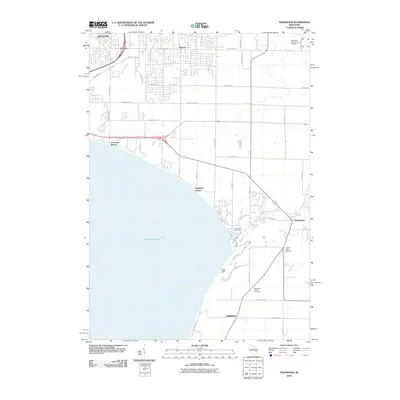 2010 Map of Sherwood, 2010 Print