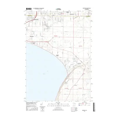 2016 Map of Sherwood, 2016 Print