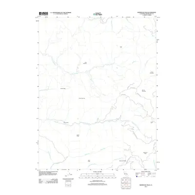 2012 Map of Sherwood Peak, 2012 Print
