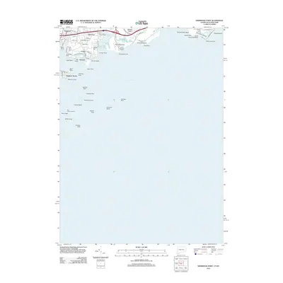 2012 Map of Sherwood Point, 2012 Print