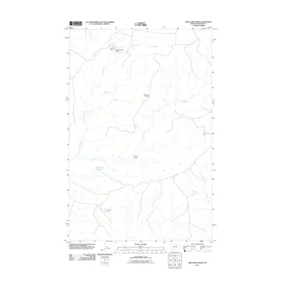 2011 Map of Shetland Divide, 2011 Print