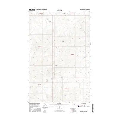 2017 Map of Shetland Divide, 2017 Print