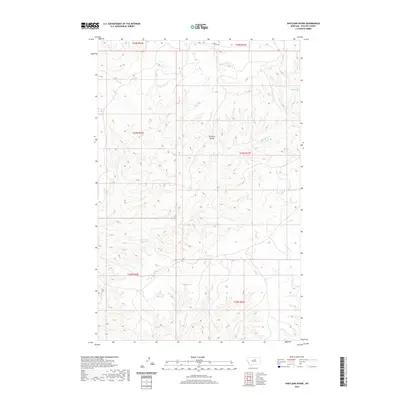2020 Map of Shetland Divide, 2020 Print