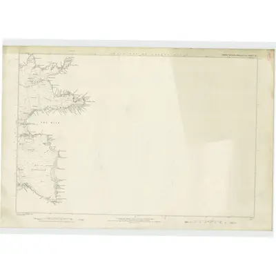 1877 Map of Shetland, Sheet III, 1882 Print