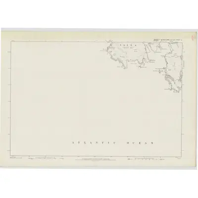 1878 Map of Shetland, Sheet L, 1880 Print