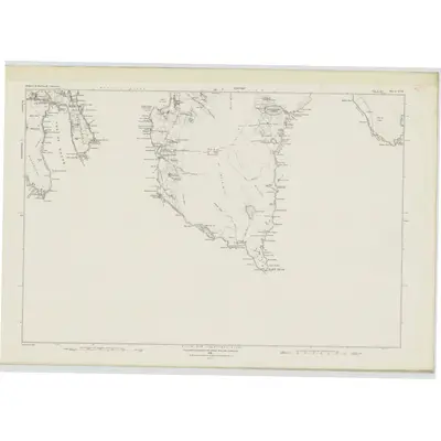 1878 Map of Shetland, Sheet LVII, 1881 Print