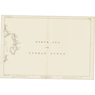 1878 Map of Shetland, Sheet VI, 1881 Print