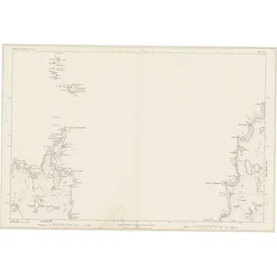 1878 Map of Shetland, Sheet X, 1880 Print