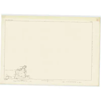 1878 Map of Shetland, Sheet XIII, 1881 Print
