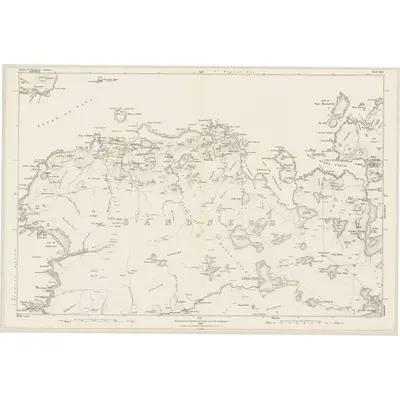 1878 Map of Shetland, Sheet XLI, 1882 Print