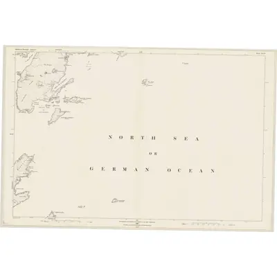 1877 Map of Shetland, Sheet XLIX, 1880 Print