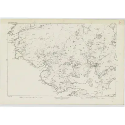 1878 Map of Shetland, Sheet XLVI, 1882 Print