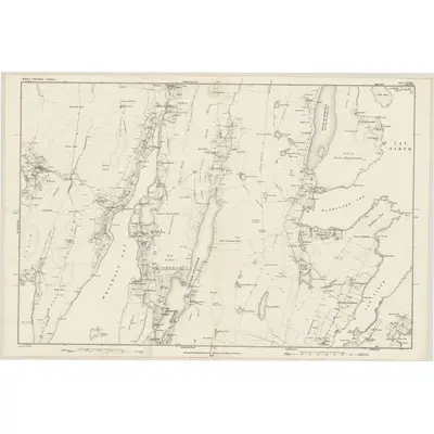 1878 Map of Shetland, Sheet XLVIII, 1881 Print