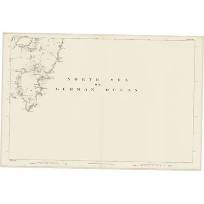 1877 Map of Shetland, Sheet XVIII, 1882 Print