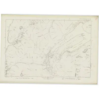 1878 Map of Shetland, Sheet XXX, 1880 Print