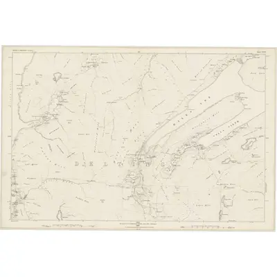 1878 Map of Shetland, Sheet XXX, 1880 Print