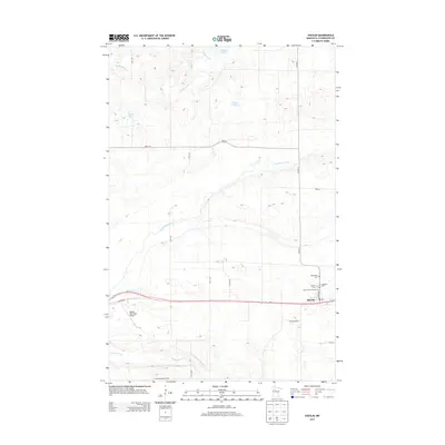 2013 Map of Shevlin, 2013 Print