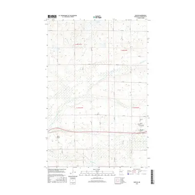 2016 Map of Shevlin, 2016 Print