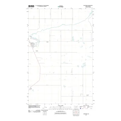 2011 Map of Sheyenne, 2011 Print