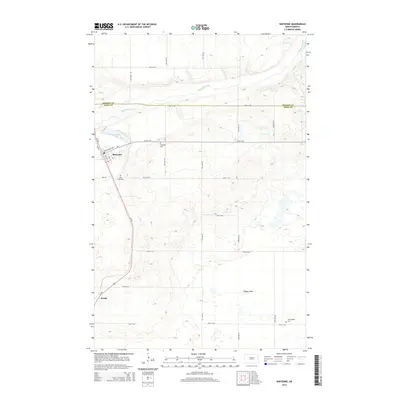 2014 Map of Sheyenne, 2014 Print