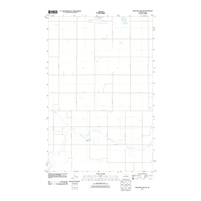 2011 Map of Sheyenne Lake NE, 2011 Print
