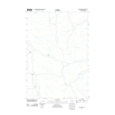 2011 Map of Shick Ranch, 2011 Print