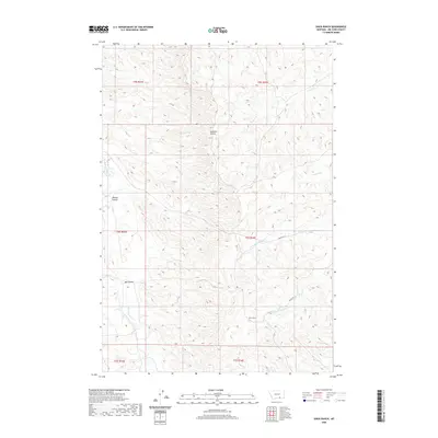 2020 Map of Shick Ranch, 2020 Print