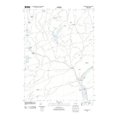 2010 Map of Shickshinny, 2010 Print
