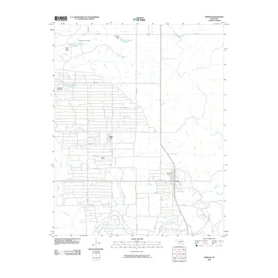 2009 Map of Shidler, 2009 Print