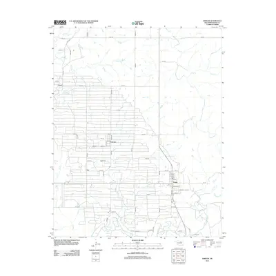 2012 Map of Shidler, 2012 Print