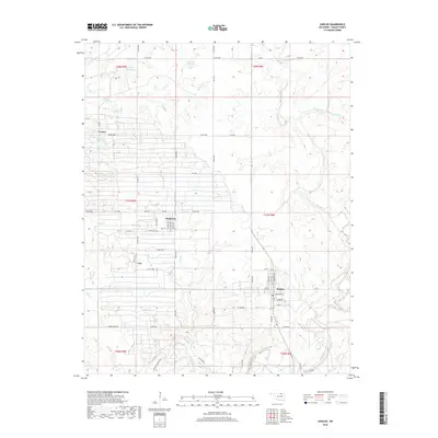 2018 Map of Shidler, 2018 Print