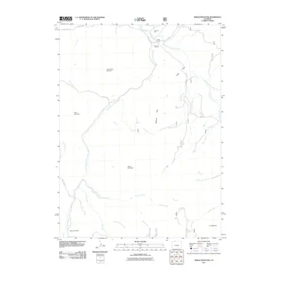 2011 Map of Shield Mountain, 2011 Print