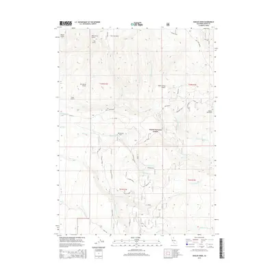 2015 Map of Shields Creek, 2015 Print