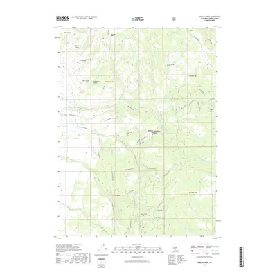 2018 Map of Shields Creek, 2018 Print