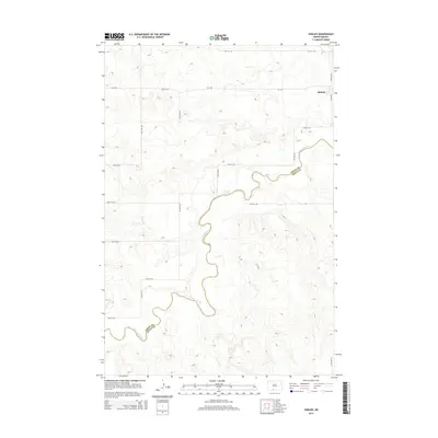 2014 Map of Shields, 2014 Print