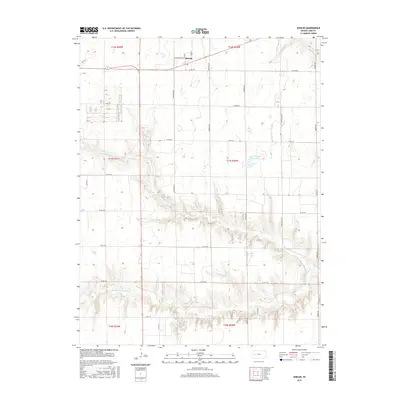 2015 Map of Shields, 2015 Print