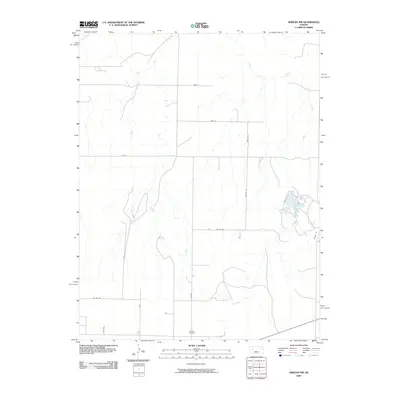 2009 Map of Shields NW, 2009 Print