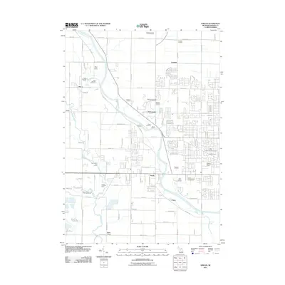 2011 Map of Shields, 2011 Print
