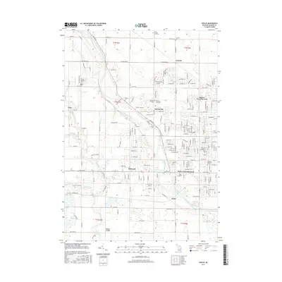 2017 Map of Shields, 2017 Print