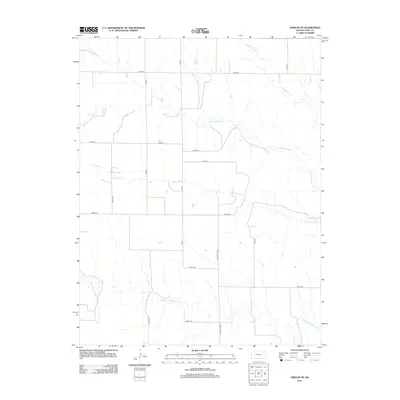 2012 Map of Shields SE, 2012 Print